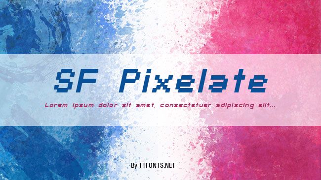 SF Pixelate example