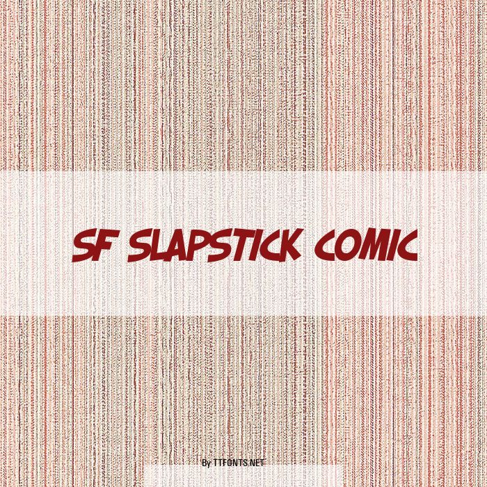 SF Slapstick Comic example