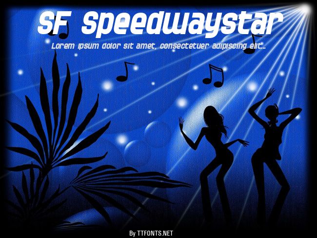 SF Speedwaystar example