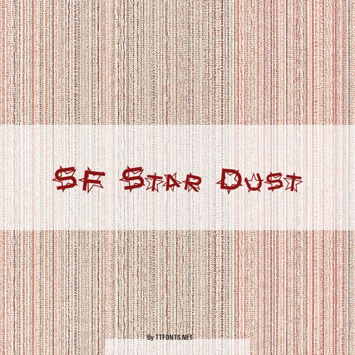 SF Star Dust example