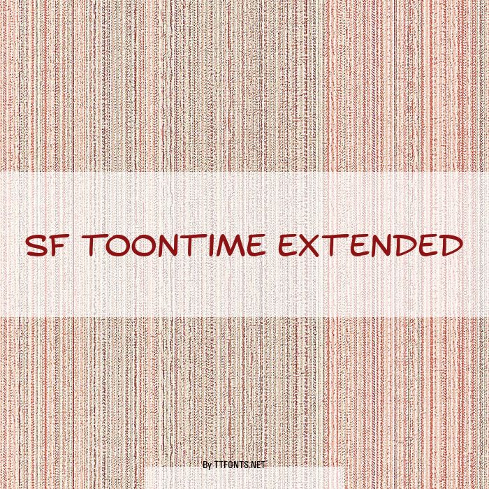 SF Toontime Extended example