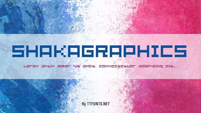 SHAKAGRAPHICS example