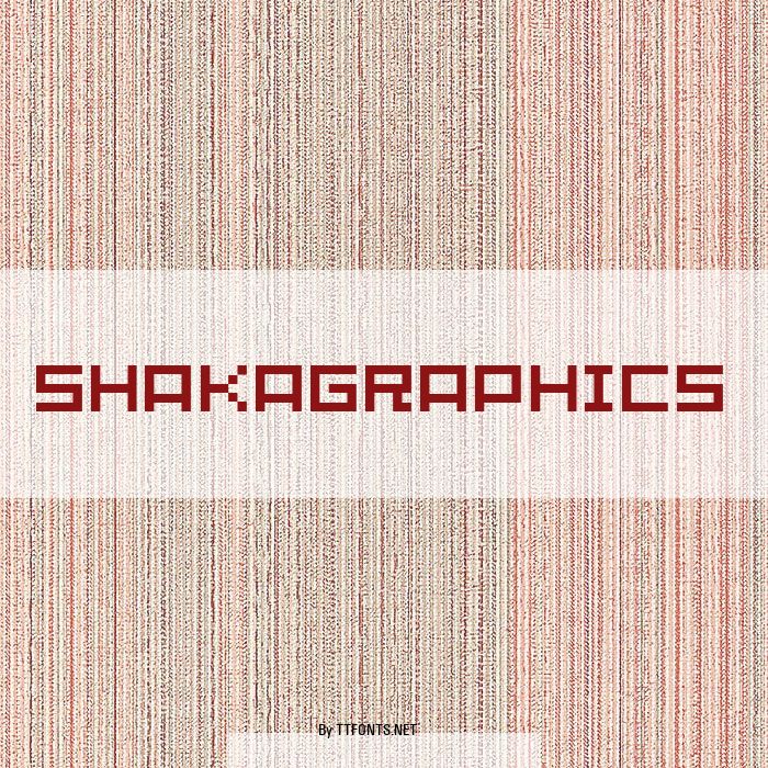 SHAKAGRAPHICS example