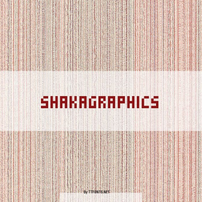 SHAKAGRAPHICS example