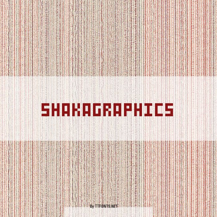 SHAKAGRAPHICS example