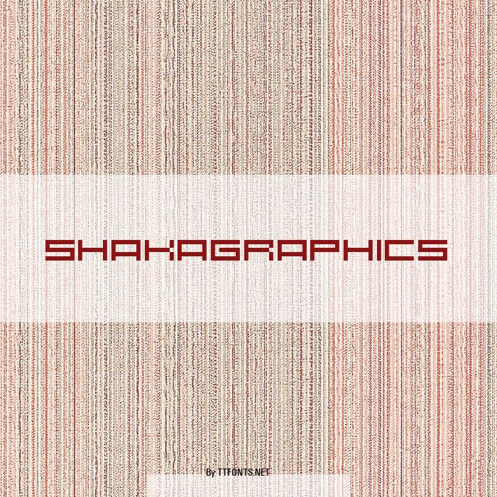SHAKAGRAPHICS example
