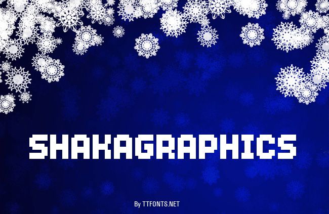 SHAKAGRAPHICS example