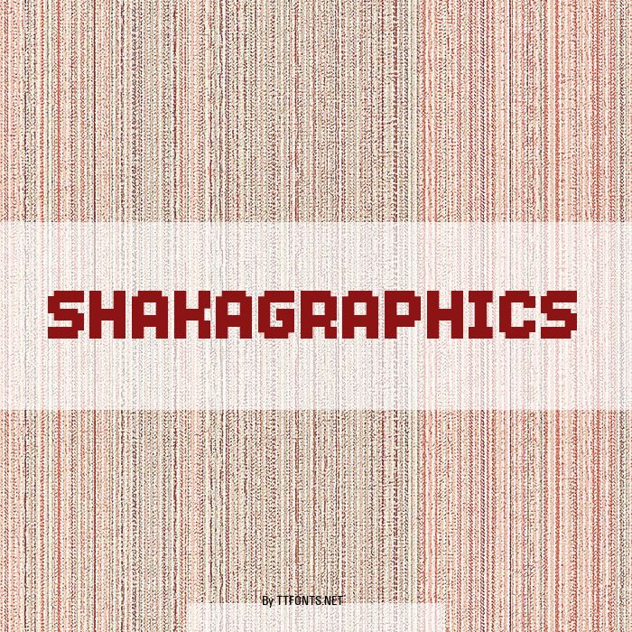 SHAKAGRAPHICS example