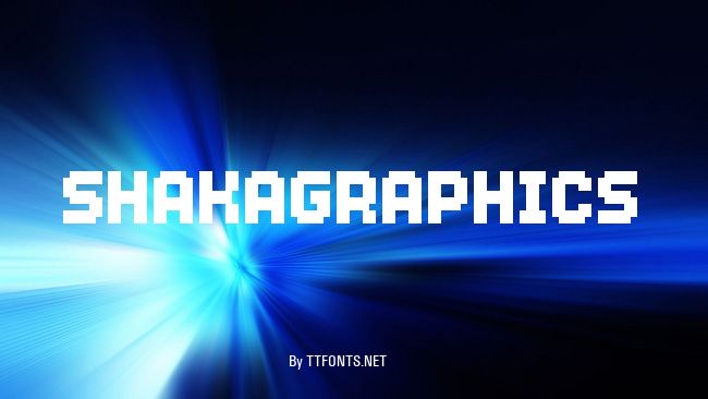 SHAKAGRAPHICS example