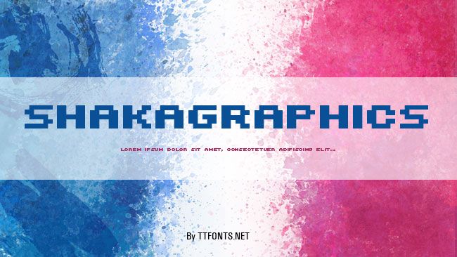 SHAKAGRAPHICS example