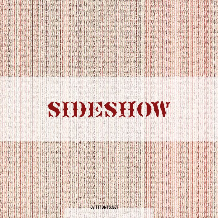 Sideshow example