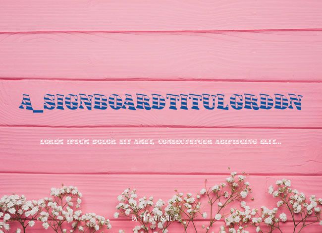 a_SignboardTitulGrdDn example