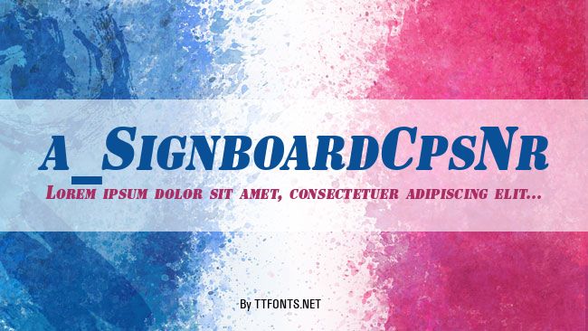a_SignboardCpsNr example