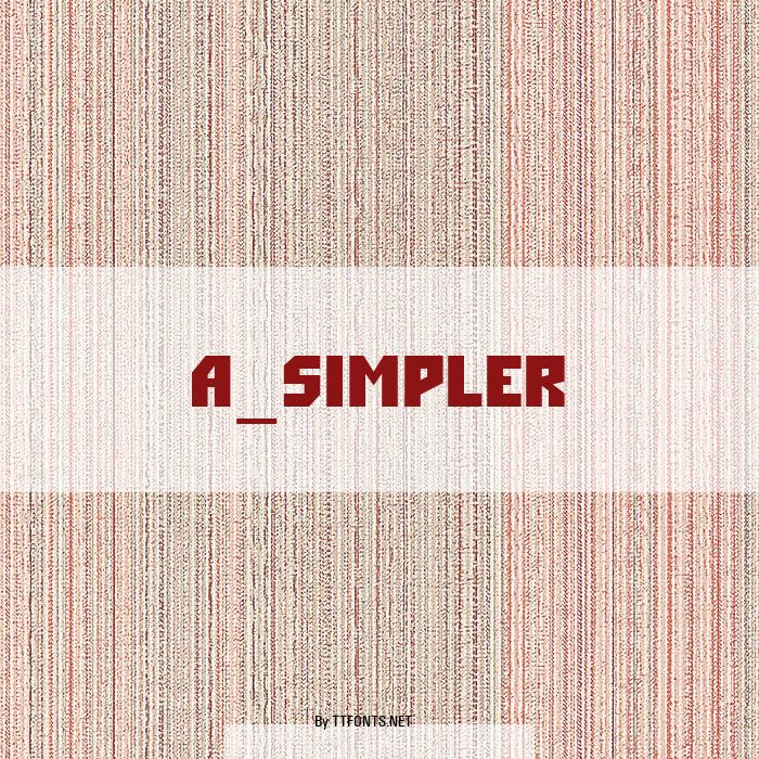 a_Simpler example