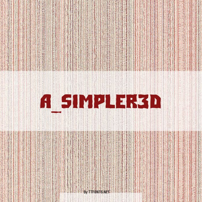 a_Simpler3D example