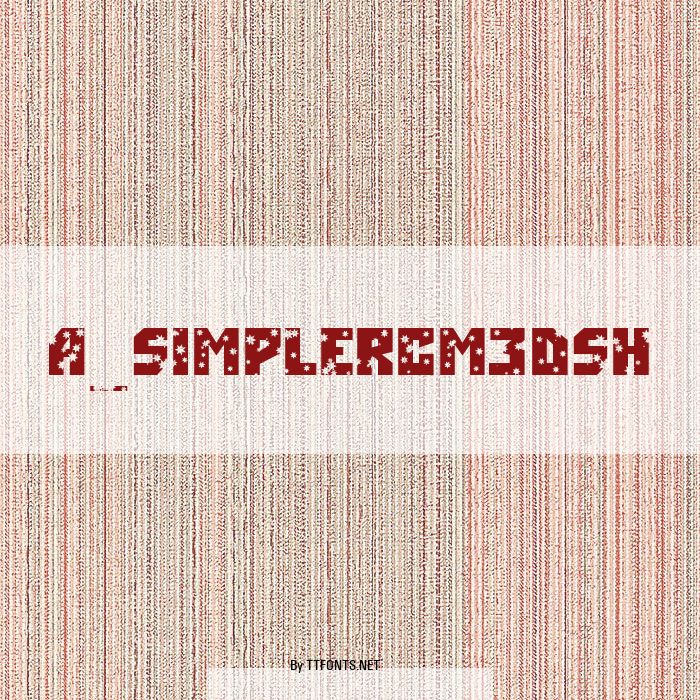 a_SimplerCm3DSh example