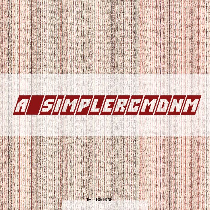 a_SimplerCmDnm example