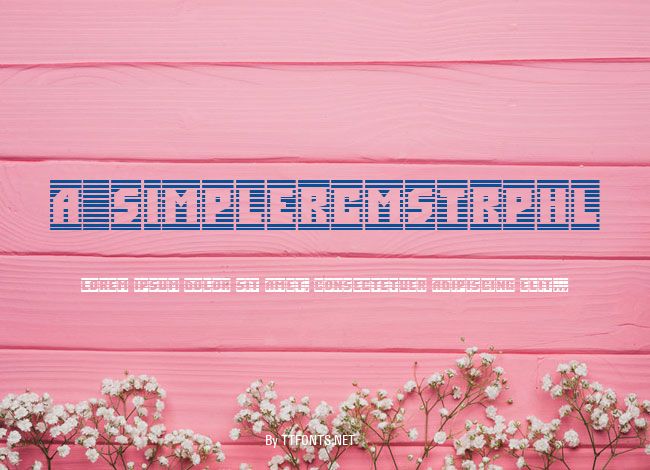 a_SimplerCmStrpHl example