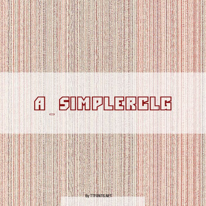 a_SimplerClg example