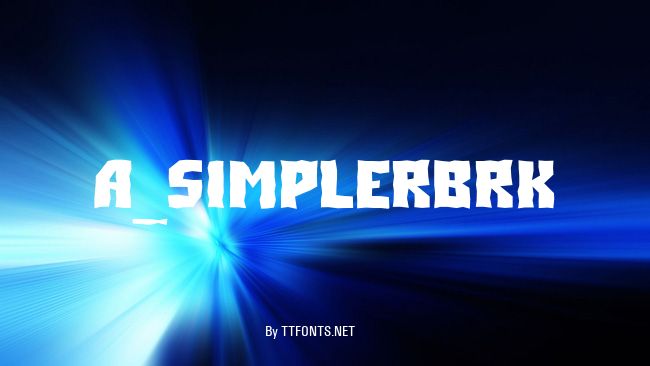 a_SimplerBrk example