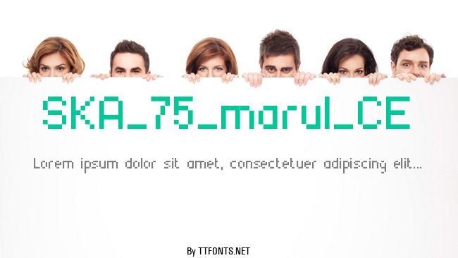 SKA_75_marul_CE example