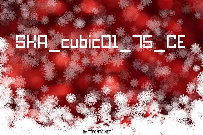 SKA_cubic01_75_CE example