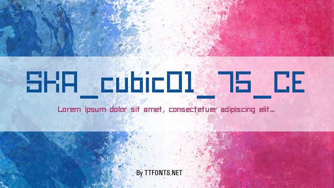 SKA_cubic01_75_CE example
