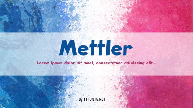 Mettler example