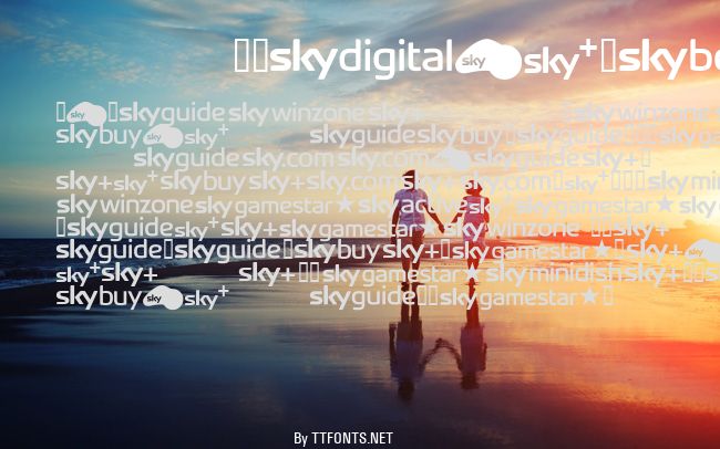 SKYfontbrands example