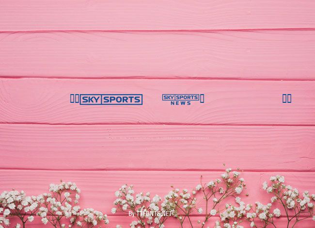SKYfontsport example