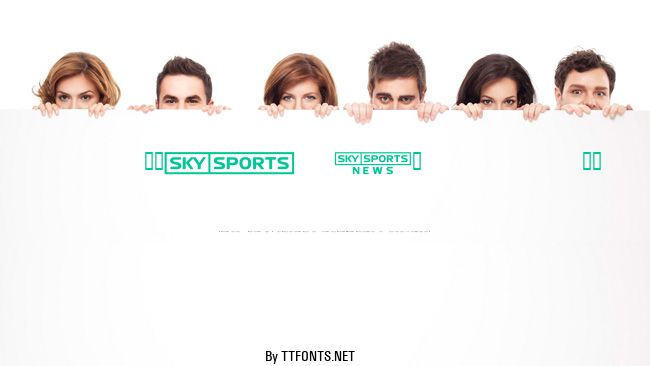 SKYfontsport example