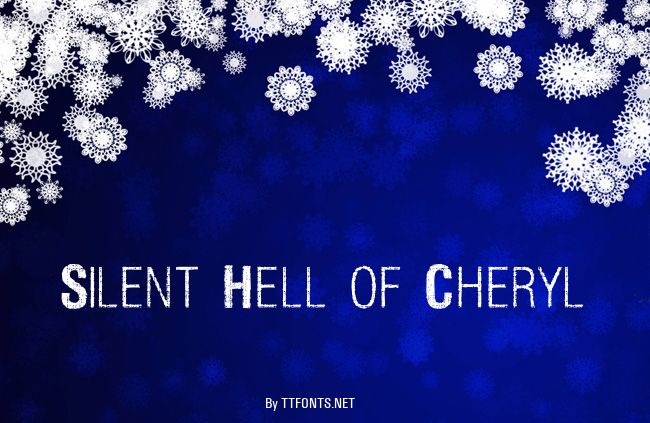 Silent Hell of Cheryl example