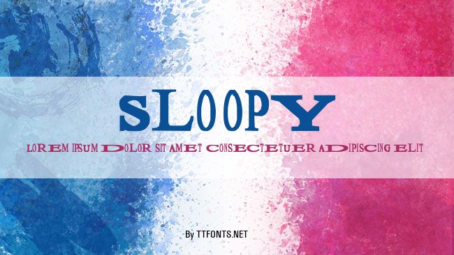 Sloopy example