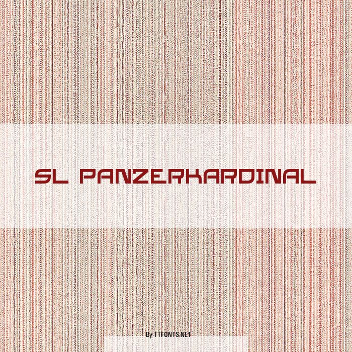 SL Panzerkardinal example