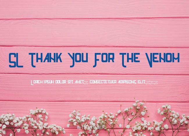 SL Thank You For The Venom example