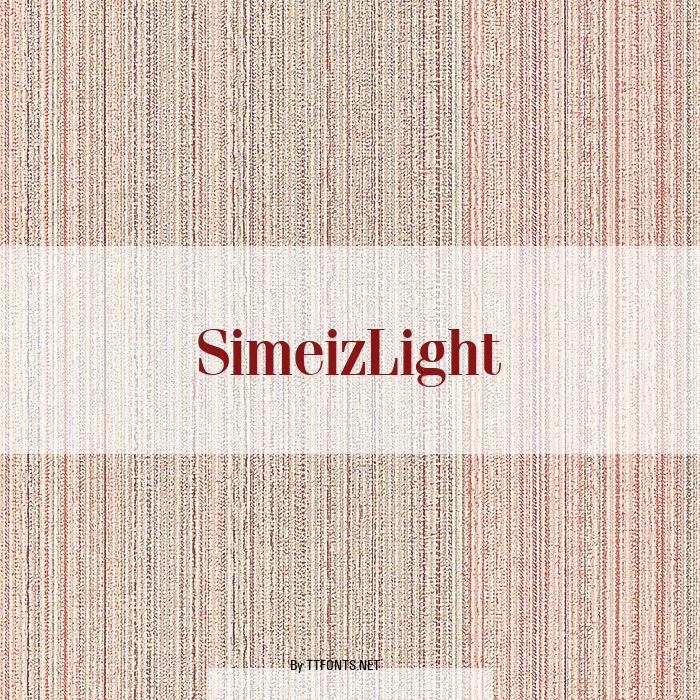 SimeizLight example