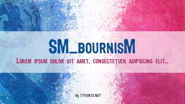 SM_bournisM example