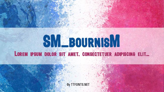 SM_bournisM example