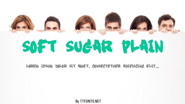 Soft Sugar plain example