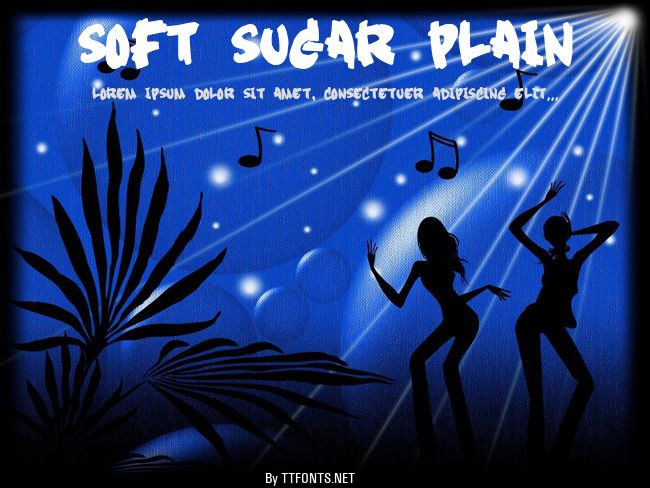 Soft Sugar plain example