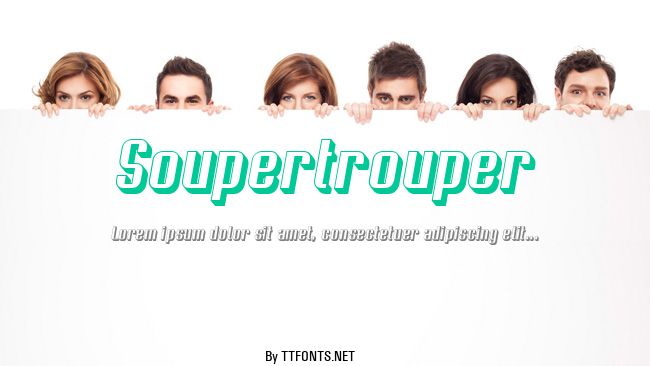 Soupertrouper example