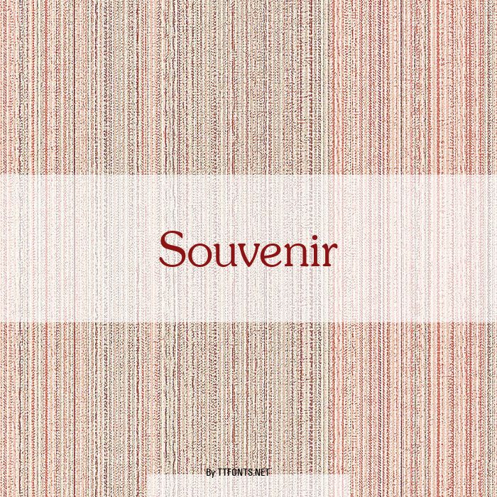 Souvenir example