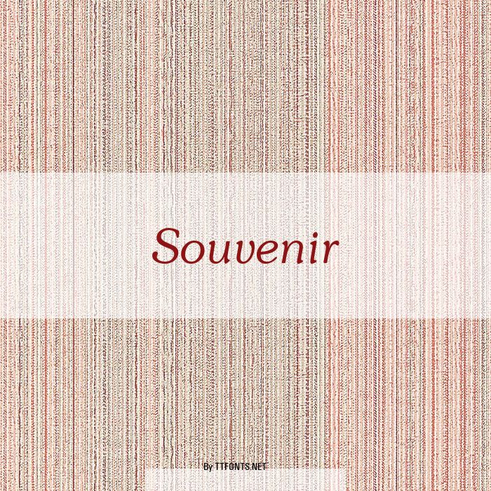 Souvenir example