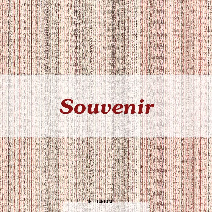 Souvenir example