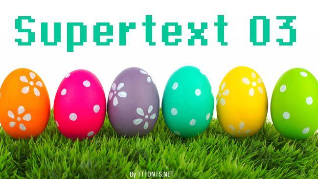 Supertext 03 example