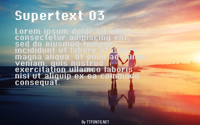 Supertext 03 example