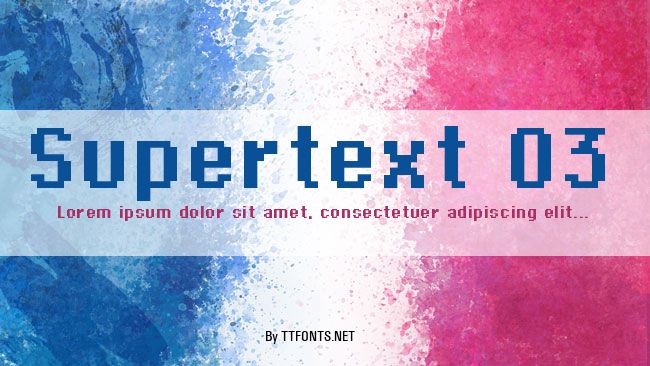 Supertext 03 example