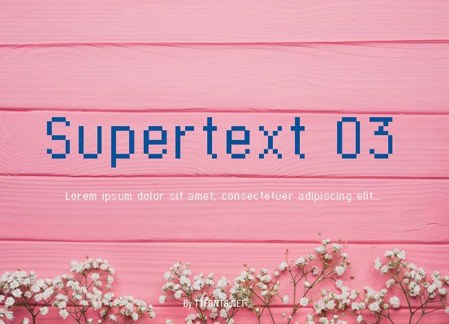 Supertext 03 example