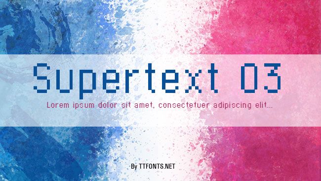 Supertext 03 example