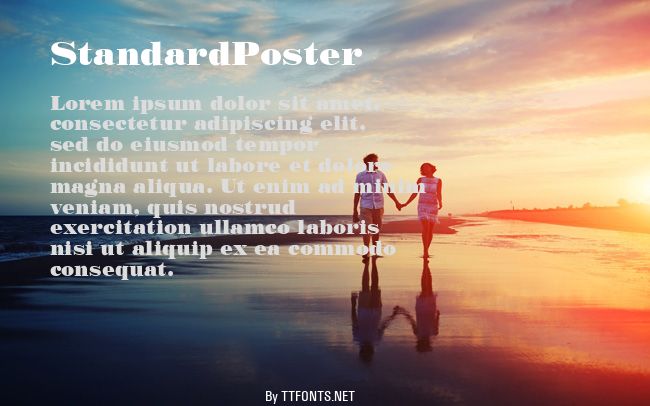 StandardPoster example